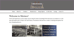Desktop Screenshot of merinosfurniture.com